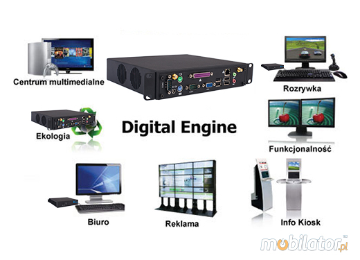 MiniPC Przemysowe MBOX-K300 D2550